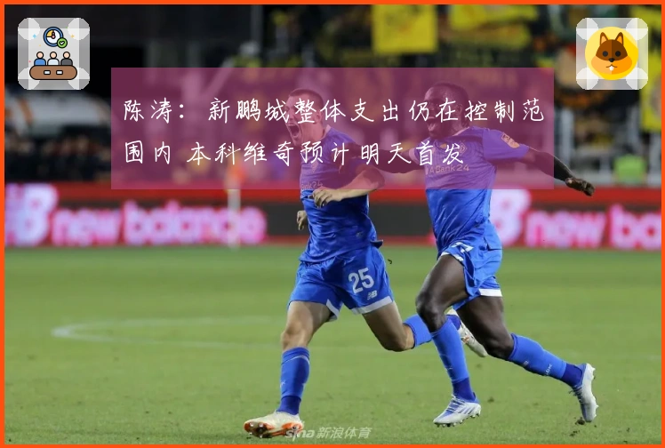 陈涛：新鹏城整体支出仍在控制范围内 本科维奇预计明天首发